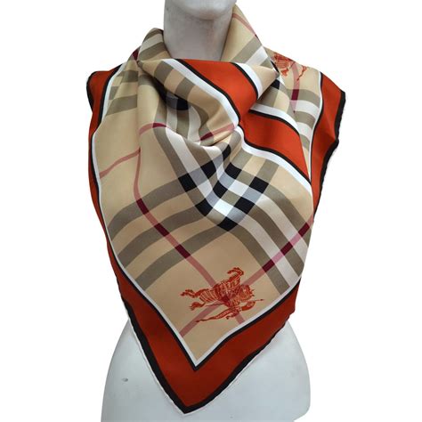 second hand burberry scarf.